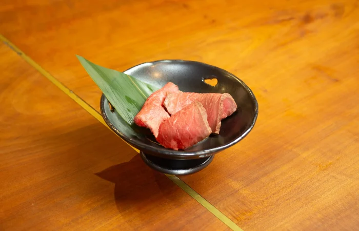 dinner02 氷見牛コース ローストビーフ