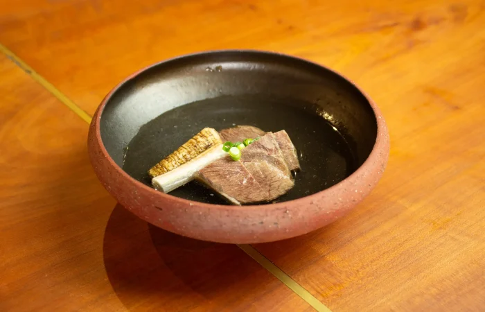 dinner03 氷見牛コース スープ